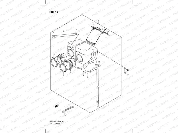 17 - AIR CLEANER