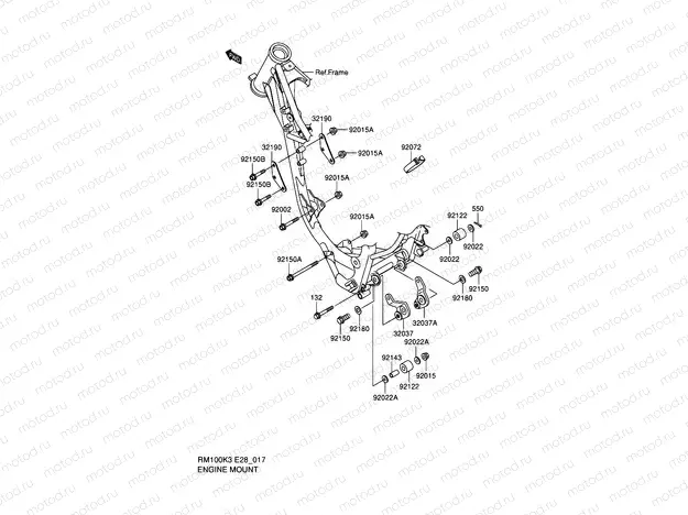 17 - ENGINE MOUNT