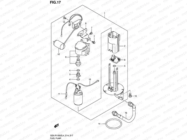 17 - FUEL PUMP