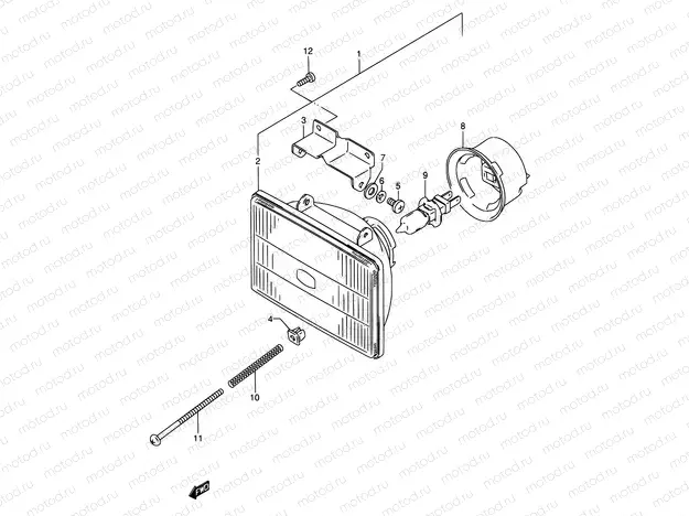17 - HEADLAMP