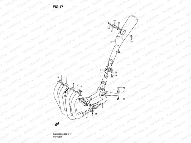 17 - MUFFLER