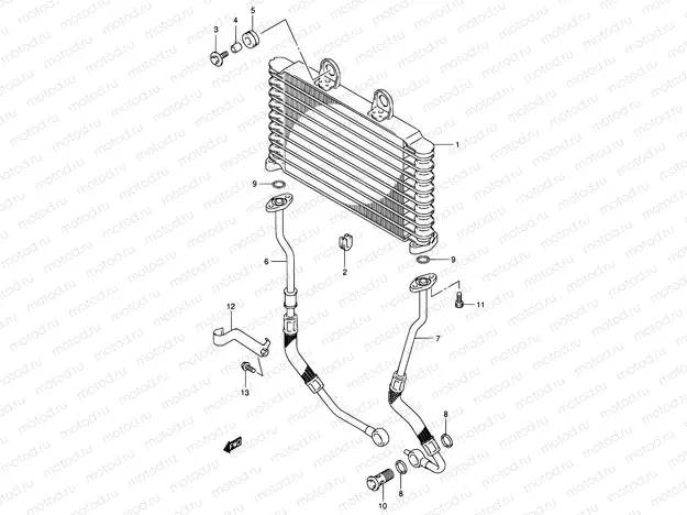 17 - OIL COOLER