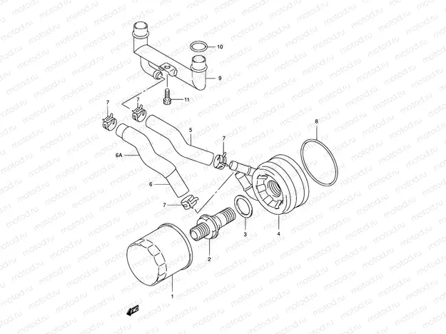 17 - OIL COOLER