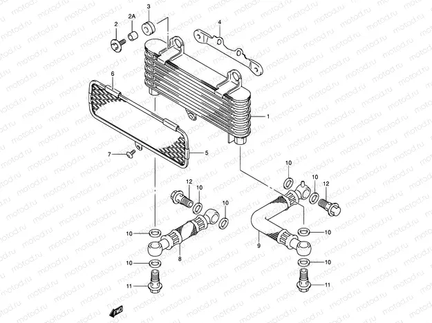 17 - OIL COOLER