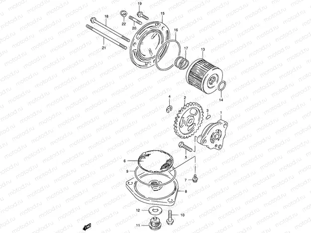 17 - OIL PUMP