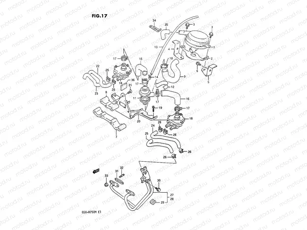 17 - SECOND AIR (E18,E39)