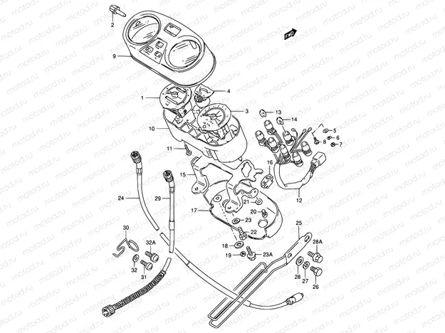 17 - SPEEDOMETER - TACHOMETER