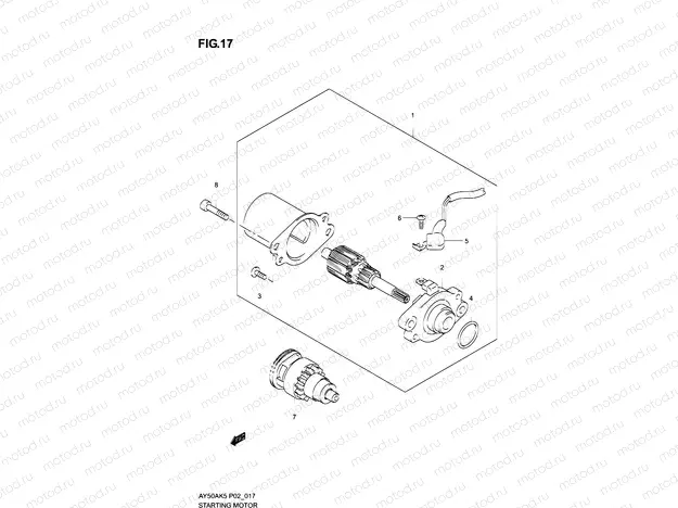 17 - STARTING MOTOR