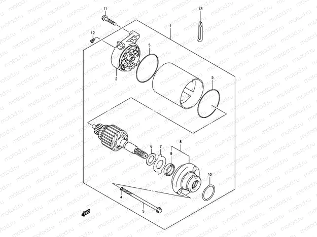 17 - STARTING MOTOR