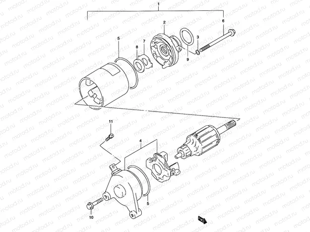 17 - STARTING MOTOR