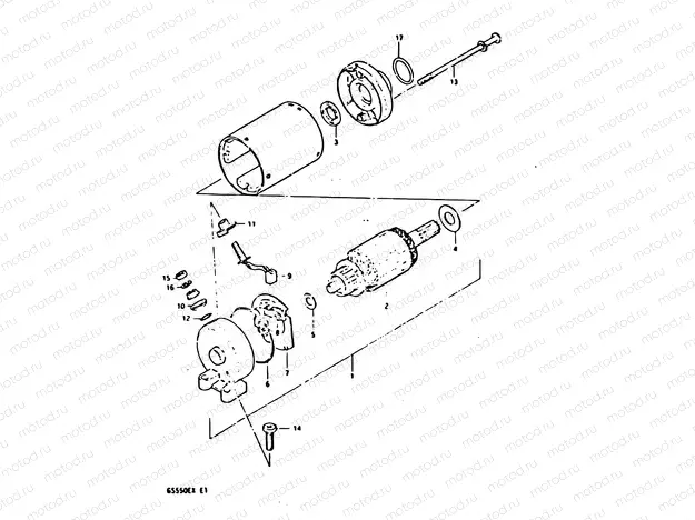 17 - STARTING MOTOR