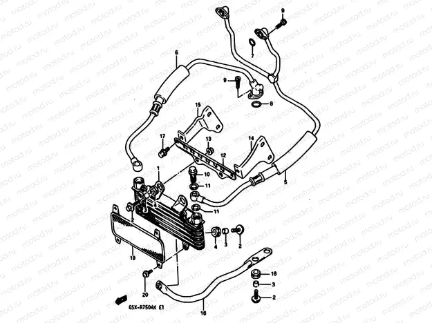 17 - SUB OIL COOLER