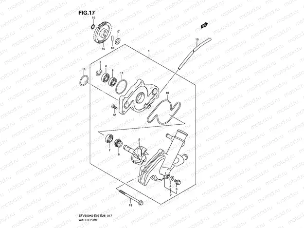 17 - WATER PUMP