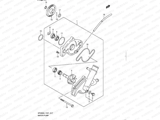 17 - WATER PUMP