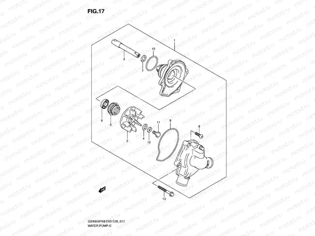 17 - WATER PUMP
