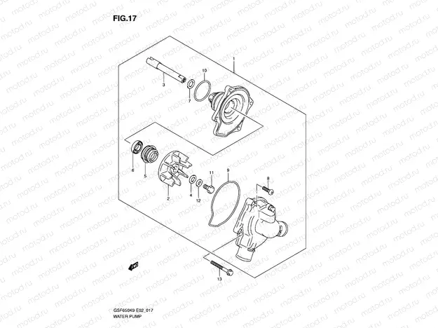 17 - WATER PUMP