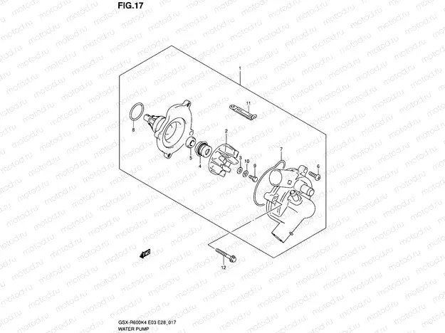17 - WATER PUMP