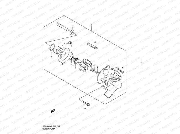 17 - WATER PUMP
