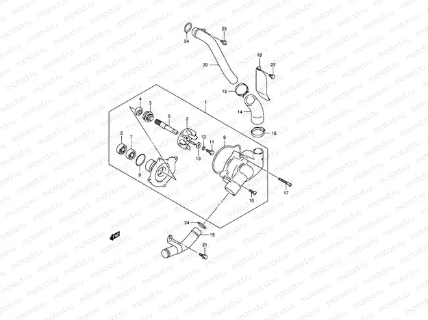 17 - WATER PUMP