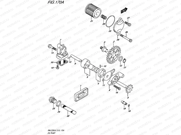 170A - OIL PUMP