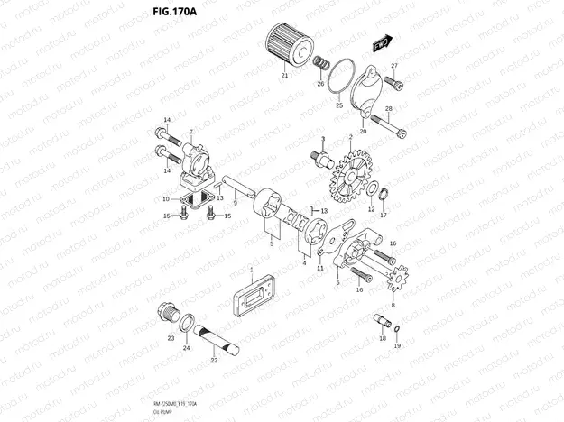 170A - OIL PUMP