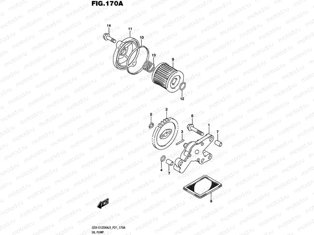 170A - OIL PUMP