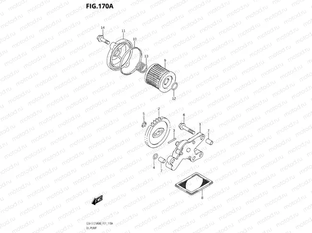 170A - OIL PUMP