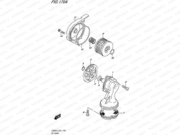 170A - OIL PUMP