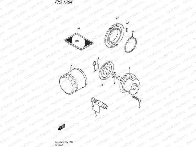 170A - OIL PUMP