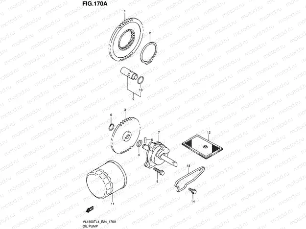 170A - OIL PUMP