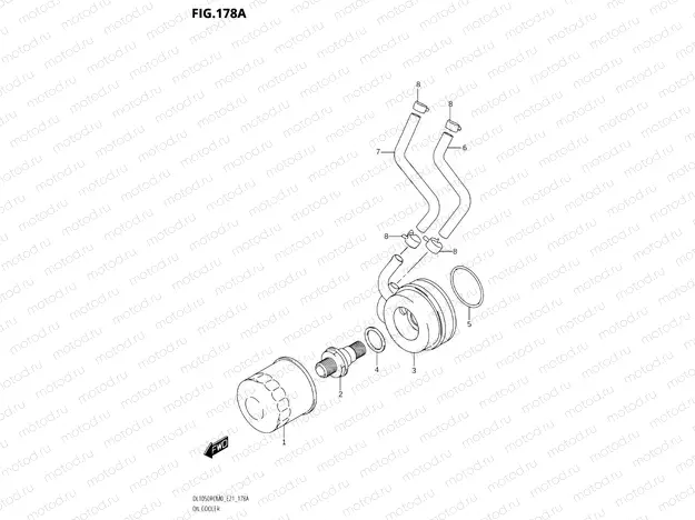 178A - OIL COOLER