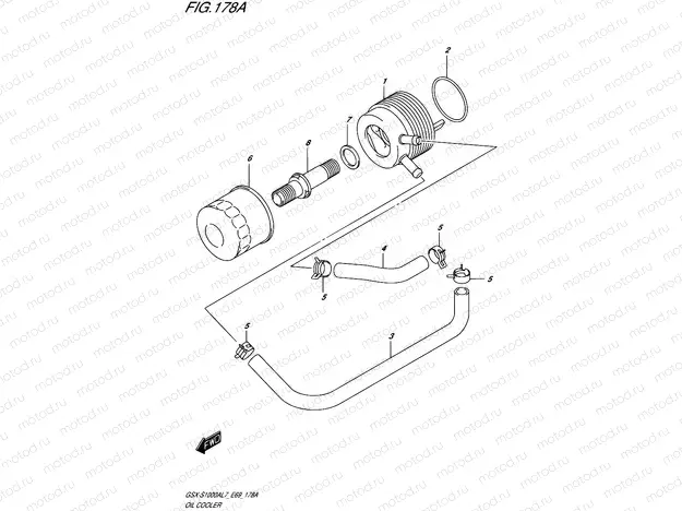 178A - OIL COOLER
