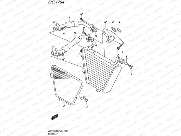 178A - OIL COOLER
