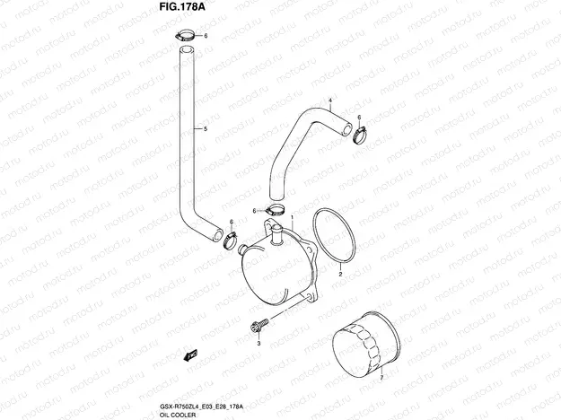 178A - OIL COOLER
