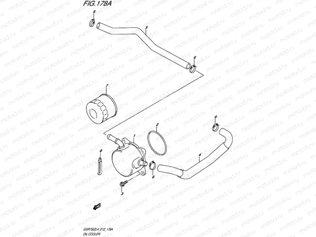 178A - OIL COOLER