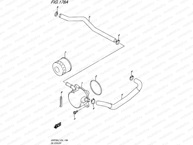 178A - OIL COOLER
