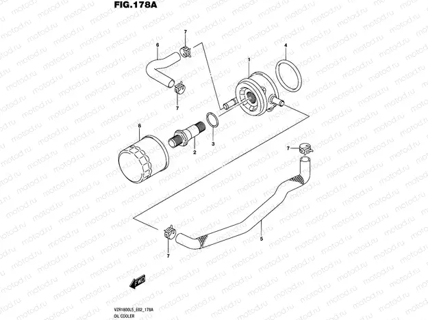 178A - OIL COOLER