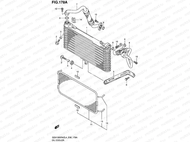 178A - OIL COOLER