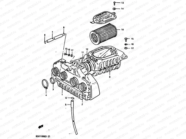 18 - AIR CLEANER (MODEL Z)