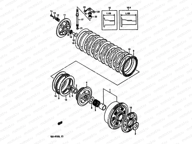 18 - CLUTCH (MODEL J/K)