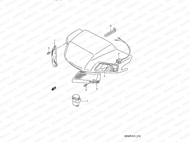 18 - FRONT TURN SIGNAL LAMP