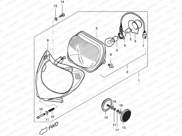 18 - HEADLAMP