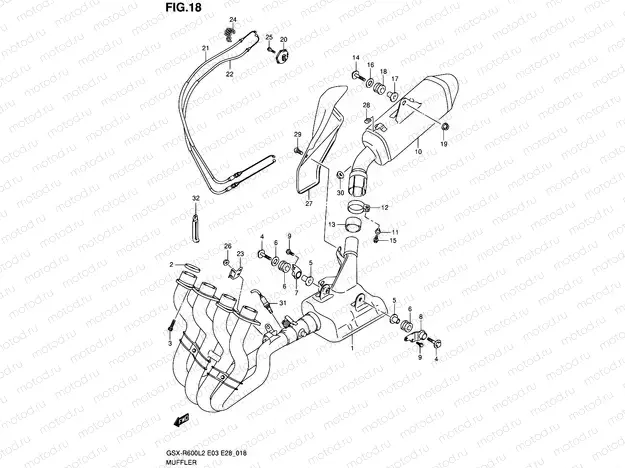 18 - MUFFLER