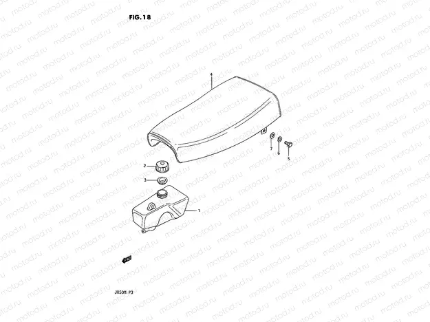 18 - OIL TANK - SEAT