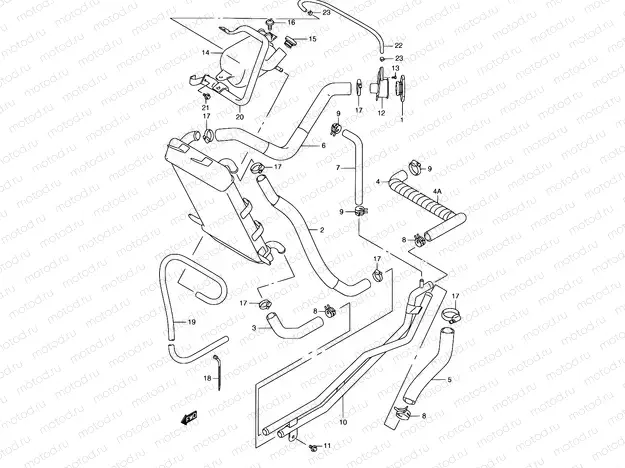 18 - RADIATOR HOSE