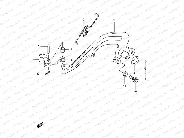 18 - REAR BRAKE