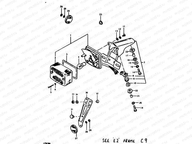 18 - REAR COMBINATION LAMP