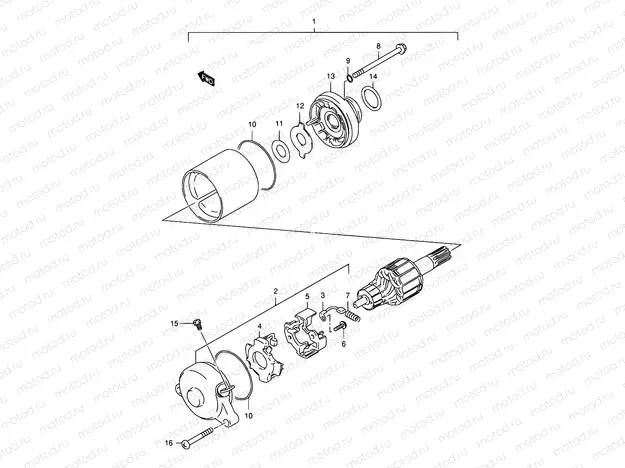 18 - STARTING MOTOR