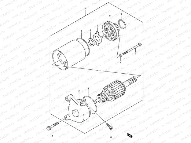 18 - STARTING MOTOR