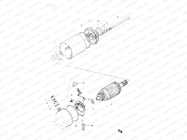 18 - STARTING MOTOR